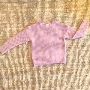 Forever 21 Girls 11-12 Mauve Cold Shoulder sweater